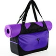 thumbnail image 1 of Bolsa impermeable para yoga, bolsa para ejercicios físicos con soporte para esterilla de yoga, mochila resistente y resistente, 1 of 2
