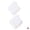White, variant on Reebok Women's Pro Series Cushion Ankle Socks, 10-Pack