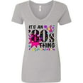 thumbnail image 3 of Inktastic It's an '80s Thing Women's V-Neck T-Shirt, 3 of 5
