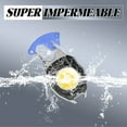 thumbnail image 3 of HIBIBUD Flashlights High Lumens,Aluminum Alloy Material Flashlights for Home,Multifunctional Flash Light,Blue, 3 of 7