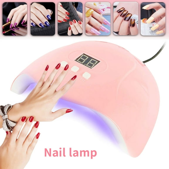 ODOMY Nail Dryer 54W UV LED Nail Gel Polish Curing Lamp Professional Timers Dryer US