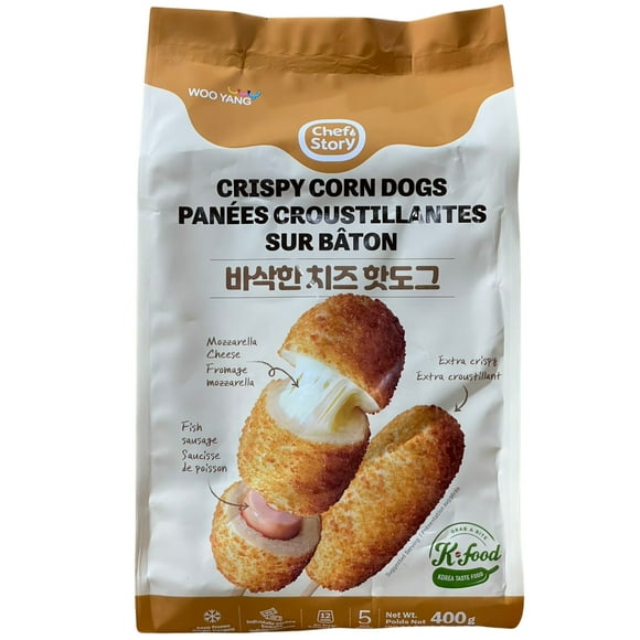 Cheese & Fish Corn Dogs, 400g
