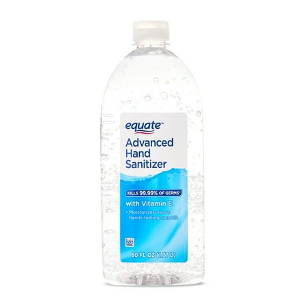 Equate Moisturizing Hand Sanitizer, 60 oz