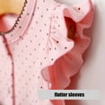 thumbnail image 6 of 3 Pack Baby Girls' One-Piece Rompers, Infant Cotton Summer Clothes 6-9 Months, 6 of 7