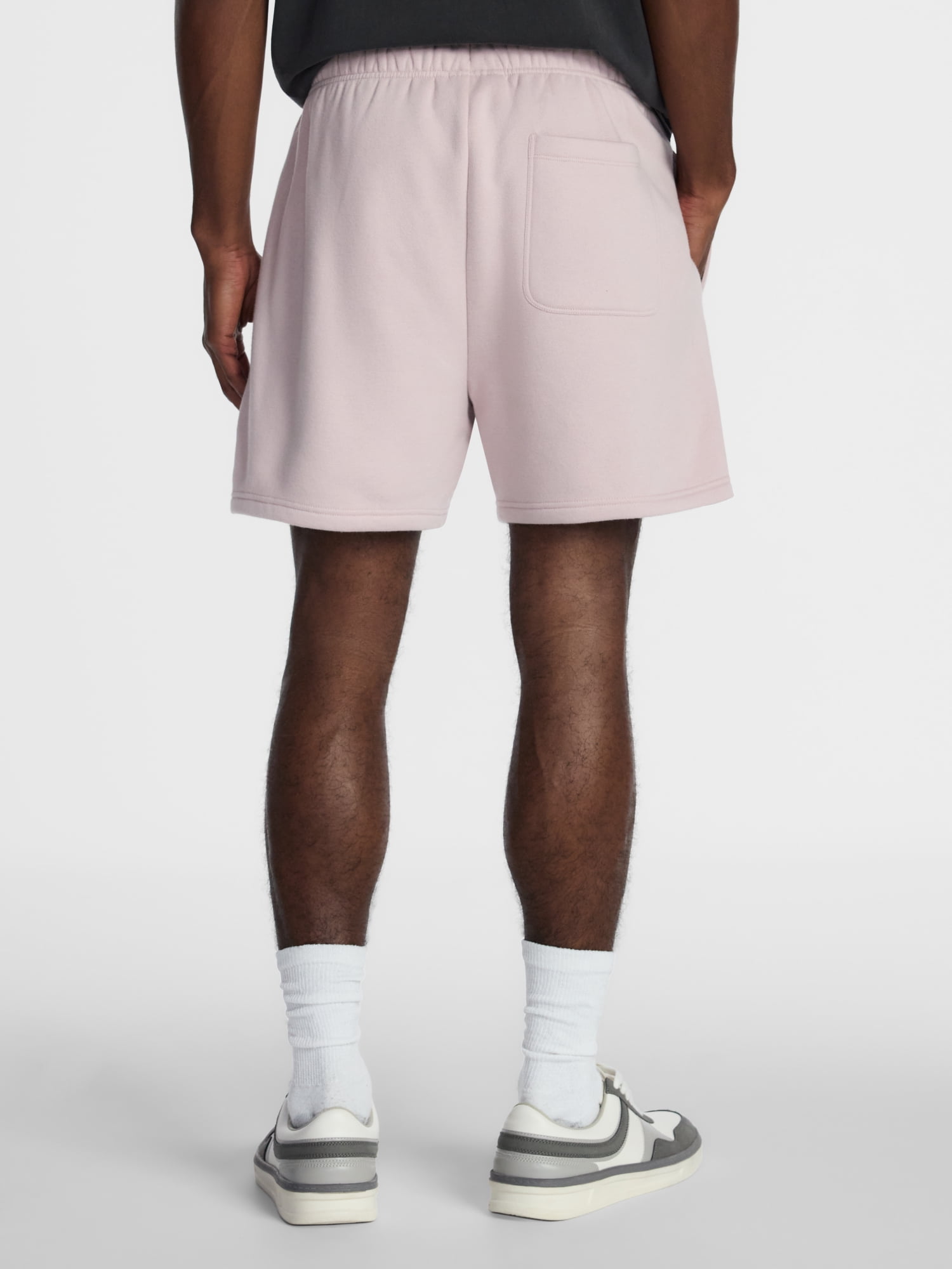 No Boundaries Fleece Jogger Shorts, 6" Inseam, Men's Sizes XS-5XB