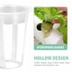 thumbnail image 2 of Kit hidropónico de polipropileno blanco de 100 piezas, dispositivo de control de raíces, vaso de plantación duradero., 2 of 6