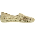 thumbnail image 2 of Women's Alpargata Moroccan Crochet Natural Ankle-High Cotton Flat Shoe - 10M, 2 of 3
