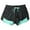 E-Green, variant on Kcodviy European and Slim Ruffle Women Shorts for Summer Yoga Buttocks and Tummy Swim Shorts for Women Running Shorts Women's Solid Skirts for Women Short Color Hip Stretch Pants in Stock