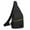 Black, variant on Admvng Crossbody Daypack for Men Slim Chest Backpack Man Purse Small Shoulder Bag for Travel Hiking