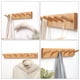 thumbnail image 5 of Percha de almacenamiento de pared Percha de almacenamiento de madera Percha sin perforaciones Gancho para ropa y sombreros, 5 of 7