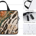 thumbnail image 3 of AWERP Sexy Leopard Print Art Laptop Bag, Diving Fabric Computer Protective Handle Case Soft Carrying Travel Case 15inch, 3 of 5