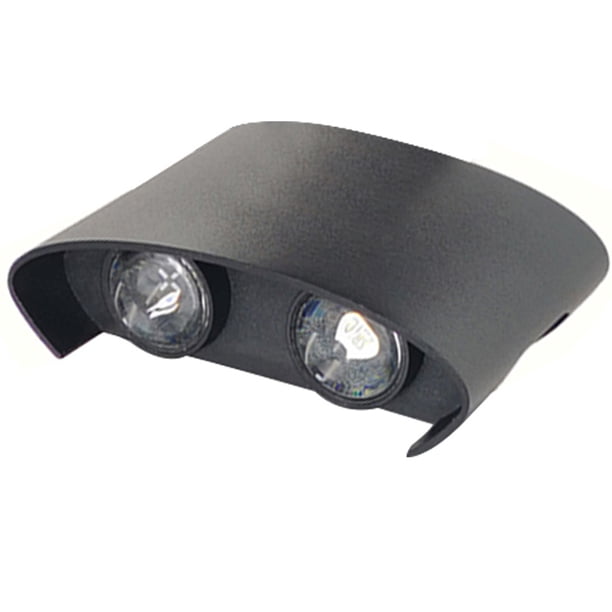 Lámpara Apliques Pared Likrtyny 4W IP65 Moderna LED Impermeable Hacia Y Hacia Abajo