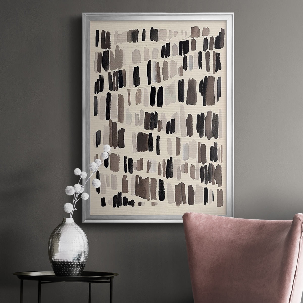 Chalk and Flint I Premium Framed Print, in Gold, Black, or Silver - Ready to Hang