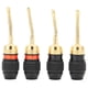 thumbnail image 4 of Conector de clavija de banana chapado en oro, Preffair 4PCS Conector de clavija de banana Conector de clavija de banana Altavoz de alta fidelidad Conector de clavija de banana Características de vanguardia, 4 of 8