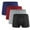 Mens Boxer Briefs Multicolor, variant on Big Mens Underwear 4X-L and Tall Plus Size 4 Pack Boxer Briefs on Clearance Boys Casual Multipack Breathable Stretchy Loungewear Workout Boxers