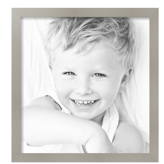 ArtToFrames 18" x 19" Malabar Picture Frame, 18x19 inch Gray MDF Poster Frame (WOM-5364), Pack