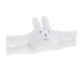 thumbnail image 1 of 1 pieza Tope de puerta Clip de puerta montado en la puerta Muñeca suave de lana de cordero Protección infantil Puerta Conejito blanco, 1 of 7