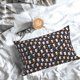 thumbnail image 5 of Fotbe Snowflake Cream Hot Cocoa Funda de Almohada Decorativa Estilo Occidental, Lujo en Algodón, Fundas para Almohadas King, Cojín Estampado para Decoración del Hogar-16"x24", 5 of 6