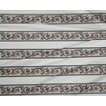 thumbnail image 4 of oneOone Polyester Lycra Light Gray Fabric Leaves & Floral Block Craft Projects Decor Fabric Printed By The Yard 56 Inch Wide, 4 of 4