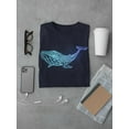 thumbnail image 3 of Neon Whale T-Shirt Men -Image by Shutterstock, Male 3X-Large, 3 of 4