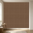 thumbnail image 3 of Wood Slat Self-Adhesive Wall Panels, 30x60cm Peel and Stick Fluted Wall Tiles for Home Decor, 3 of 6