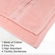 thumbnail image 3 of 1 toalla de baño suave y absorbente de algodón, diseño clásico para ducha de baño, rosa, 140x70cm 55,12''x27,56'', 3 of 7