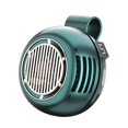 thumbnail image 2 of Mini ventilador con clip, práctico, con 5 velocidades, portátil, con agarre firme, silencioso y recargable para cocina, oficina, dormitorio, viajes y verde, 2 of 9