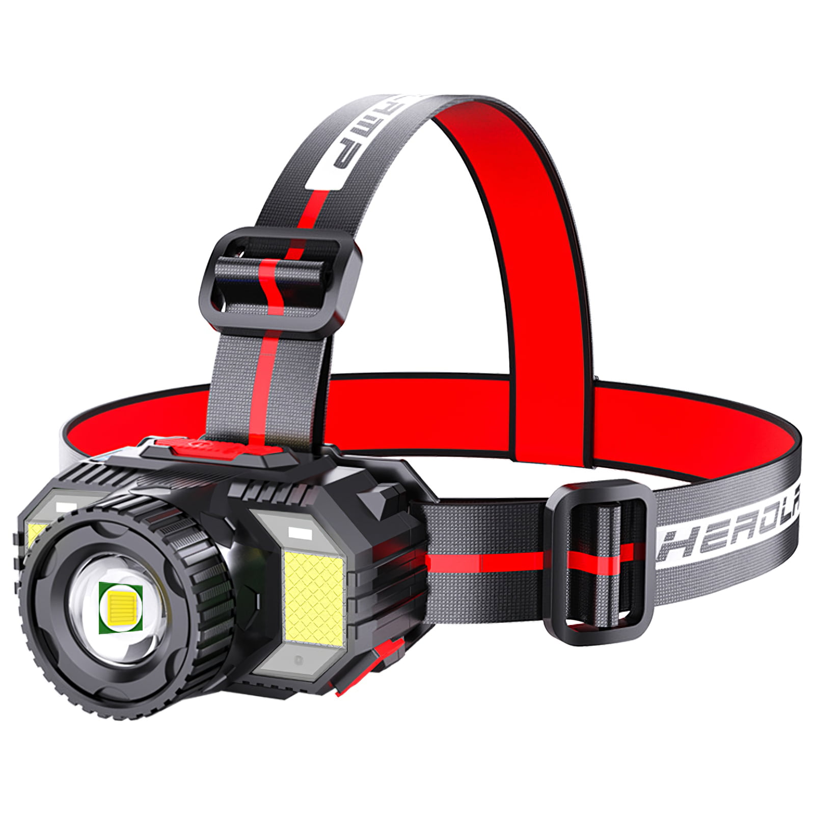 USB Rechargeable LED Headlamp Head-mounted Outdoor  Waterproof Camping Light