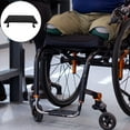 thumbnail image 4 of Raindrops 2Set Walker Accessory Tray Table Wheelchair Dining Table Black ABS For Adults, 4 of 8