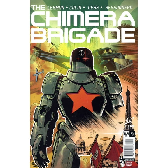 Chimera Brigade, The (2nd Series) #3A VF ; Titan Comic Book