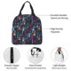 thumbnail image 4 of Easygdp Colorful Dreamcatcher1 Bolsa Térmica Premium - Tela Oxford Impermeable, Gran Capacidad, Bolsillo Frontal, Unisex para Trabajo, Escuela, Actividades al Aire Libre y Picnics, 4 of 8