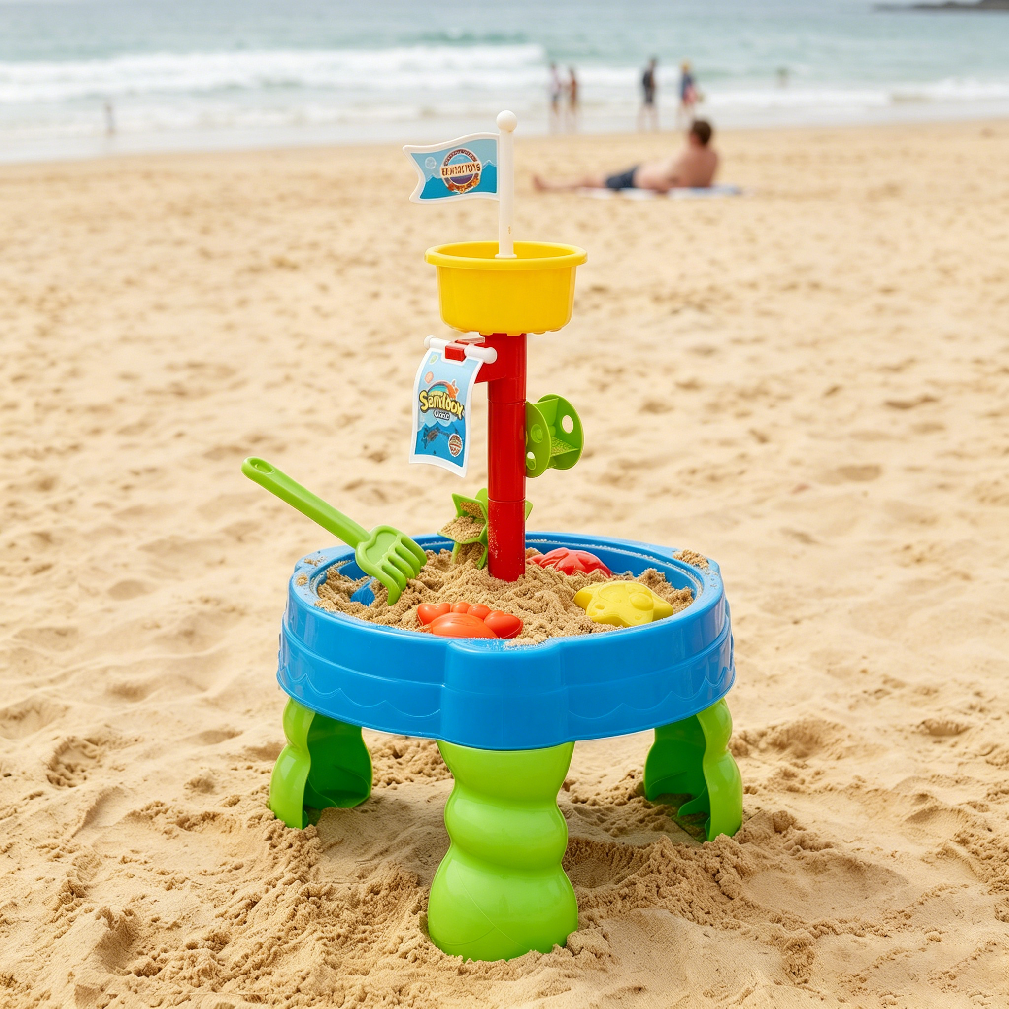 Flynow 2-in-1 Water and Sand Play Table with Accessories photo 4