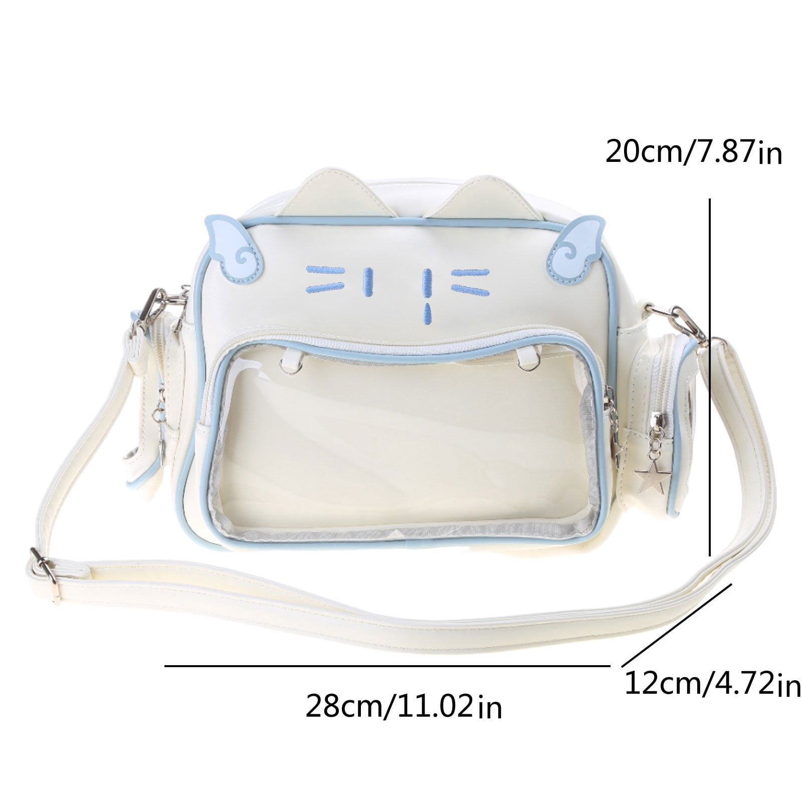 Women Cute Crossbody Bag Japanese Shoulder Bag Aesthetic Ita Bag Backpacks Student Casual Messenger Bag