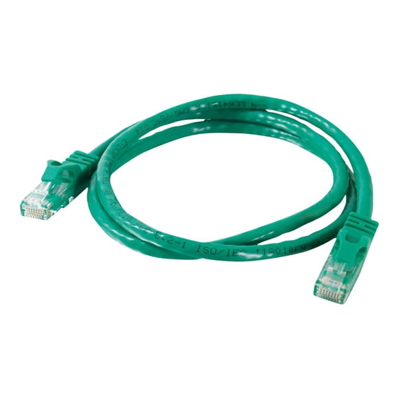 C2g (cables To Go) 9ft Cat6 Snagless Unshielded (utp) Network Patch Cable - Green