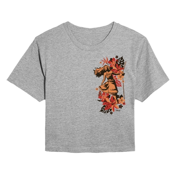 Moana - Wayfinder Women's Cropped Graphic T-Shirt