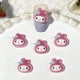 thumbnail image 4 of Cinnamoroll Sanrioed-piezas de manicura, accesorios para uñas, Kuromi Hellokitty Pochacco pompurin, juguetes noctilucentes de dibujos animados, 30 piezas, 4 of 4