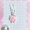 thumbnail image 1 of Sanrio-Llavero transparente de Hello Kitty, colgante de bolsa con bonito diseño de dibujos animados, perro, canela, Melody Kuromi, accesorios para llaves, 1 of 4