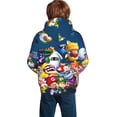 thumbnail image 6 of Lsque Mario Patten Youth Hoodie Sweatshirt Pullover with Kangaroo Pocket Boys and Girls Hoodie Warm Hoodie for Kids, 6 of 8