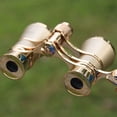 thumbnail image 4 of Mini binoculares de metal 3x25 Binocular retro ligero con mango plegable incorporado para adultos N Tomshoo  Telescopio, 4 of 7
