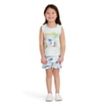 thumbnail image 3 of Stitch Toddler Girl Short Set, Sizes 12 Months-5T, 3 of 5