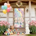thumbnail image 5 of Aooww Colorful Easter Door Curtain 70.87x35.43 Inches, Polyester Hanging Decor for Classroom, Office, Store & Spring Celebration,I, 5 of 6