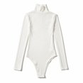 thumbnail image 1 of Monos de manga larga para mujer, sexys, elegantes, ajustados, estilo americano, cómodos, sexys, dulces, ropa Y2K, cuello alto, otoño, 1 of 6