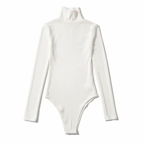 Monos de manga larga para mujer, sexys, elegantes, ajustados, estilo americano, cómodos, sexys, dulces, ropa Y2K, cuello alto, otoño
