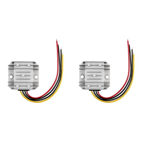 2X DC Reducer Converter DC 8V-40V to 12V 3A 36W Voltage Regulator Power Converter Module Transformer Golf Cart Club Car