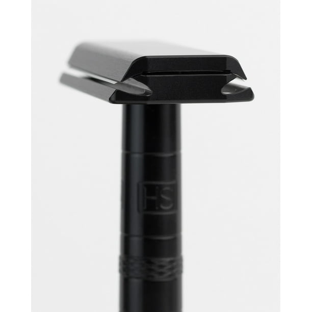 Henson Shaving Aluminum AL13 Mild DE Safety Razor-Jet Black