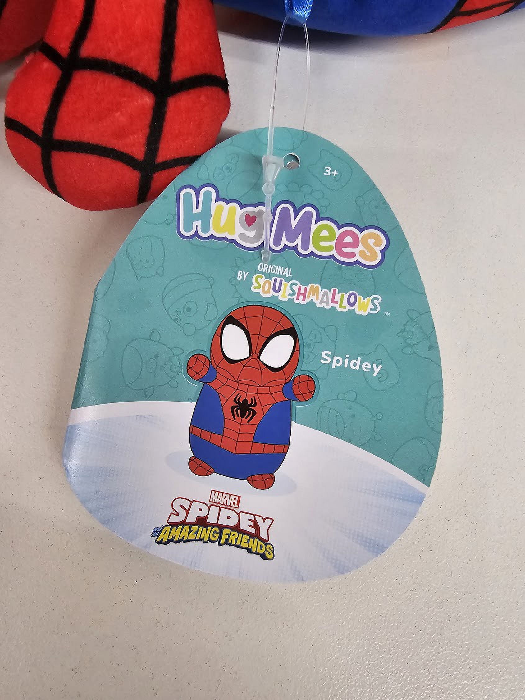Squishmallows Official Kellytoys Plush 10 Inch Spidey the Spiderman Hugmee Plush Stuffed Toy