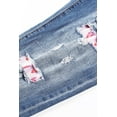 thumbnail image 3 of POGLIP Jeans Patchwork Cœur Bleu Ciel pour Femmes pour la Saint-Valentin, 3 of 6