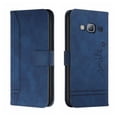 thumbnail image 1 of Funda con tapa estilo vintage para Samsung J2 Prime G530, ranura para múltiples tarjetas, protección total, estilo retro, material PU+TPU, 1 of 5