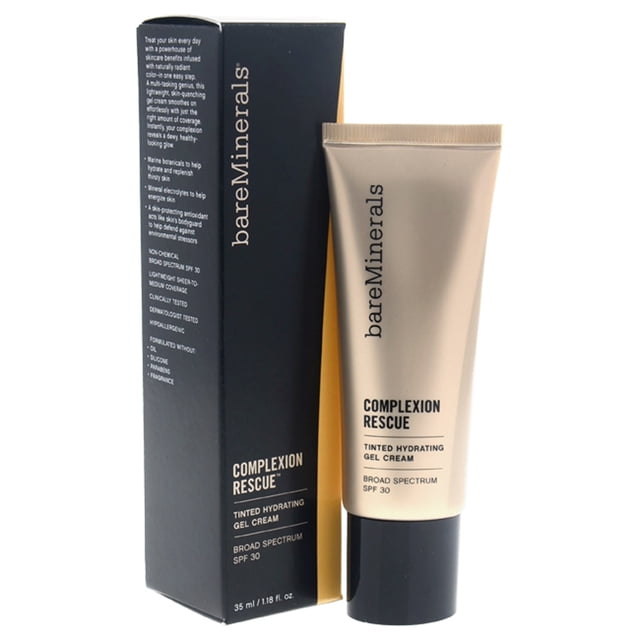 Fundación bareMinerals bareMinerals Complexion Rescue Tinted Hydrating Gel Cream SPF 30 - 03 Buttercream Fundación Dama 1.18oz