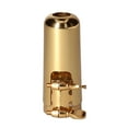 thumbnail image 1 of Labymos Muslady Double Vis Réglable Saxophone Ligature Compacte Durable avec Embout pour Saxophone Alto, 1 of 8